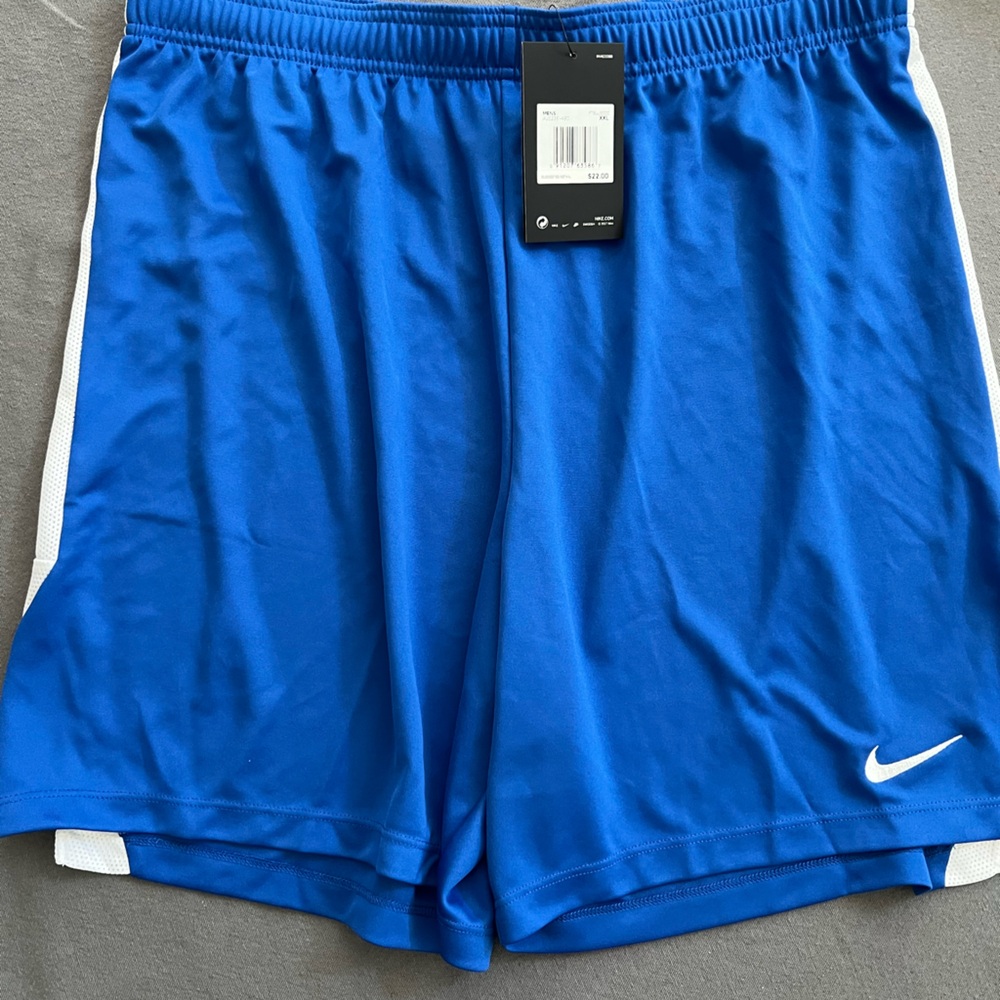 Nike Men’s Classic Soccer Shorts, Royal Blue, Sz XXL, NWT